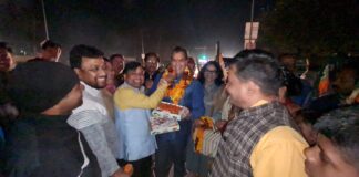 क्षेत्रीय विधायक व मंत्री डॉ प्रेमचंद अग्रवाल ने मध्यप्रदेश, छत्तीसगढ़ और राजस्थान के विधानसभा चुनावों में भारतीय जनता पार्टी की रिकॉर्ड मतों से जीत होने पर खुशी का इजहार किया