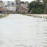 छत्तीसगढ़ में भारी बारिश से खारुन नदी उफान पर, रायपुर-दुर्ग मार्ग बंद