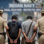आंध्र प्रदेश में जासूसी का भंडाफोड़, नौसेना कर्मचारी समेत दो गिरफ्तार