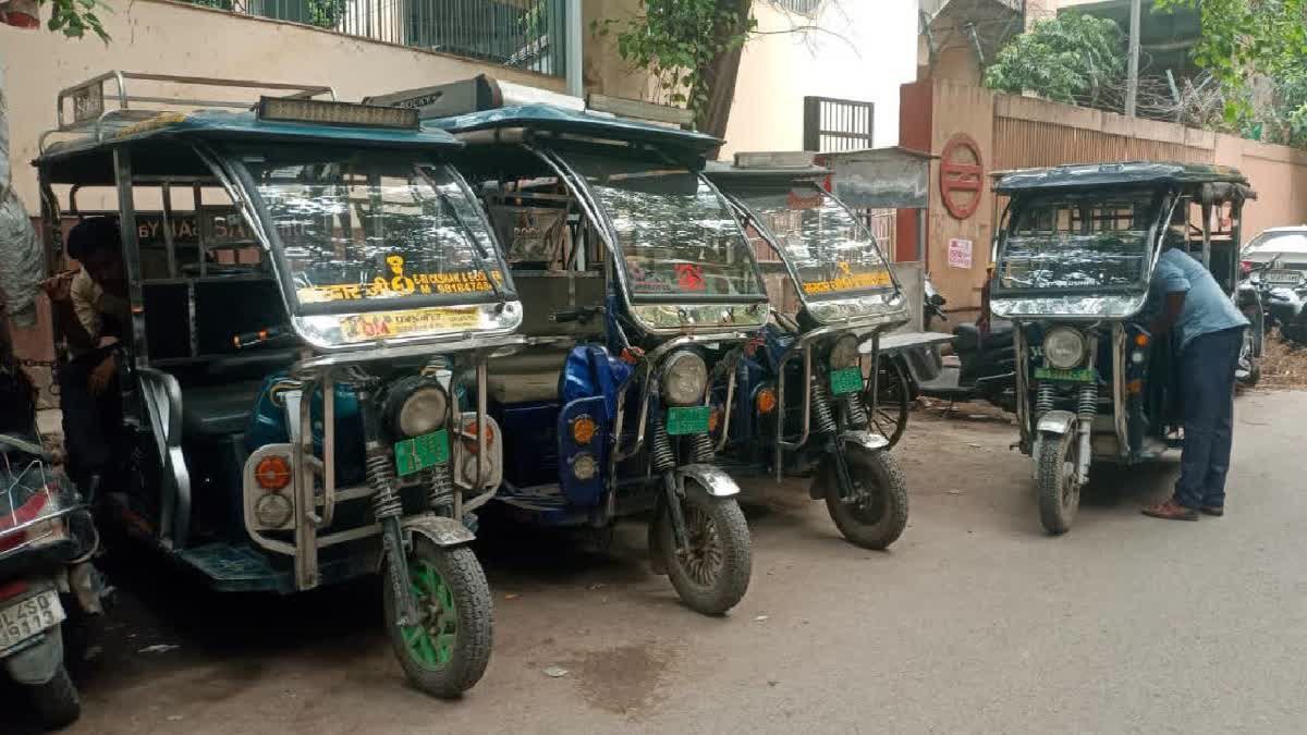 दिल्ली में ई-रिक्शों की संख्या सीमित करने की तैयारी, नया ड्राफ्ट नीति जारी