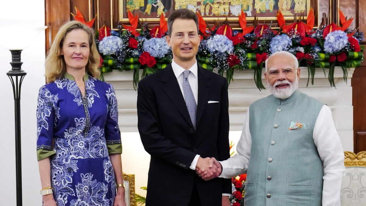 प्रधानमंत्री नरेंद्र मोदी और लिकटेंस्टीन के प्रिंस अलोइस के बीच द्विपक्षीय संबंधों को मजबूत करने पर हुई चर्चा