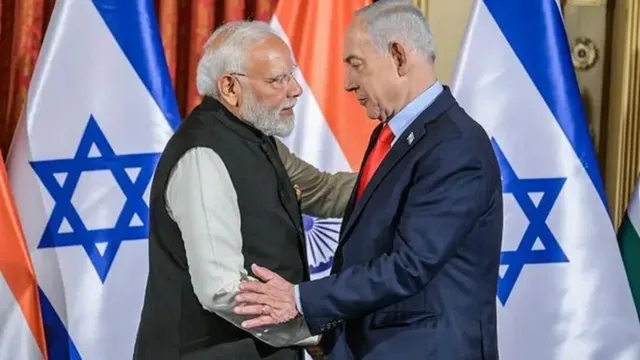 प्रधानमंत्री नरेंद्र मोदी और इजरायली प्रधानमंत्री बेंजामिन नेतन्याहू की टेलीफोन पर हुई अहम बातचीत